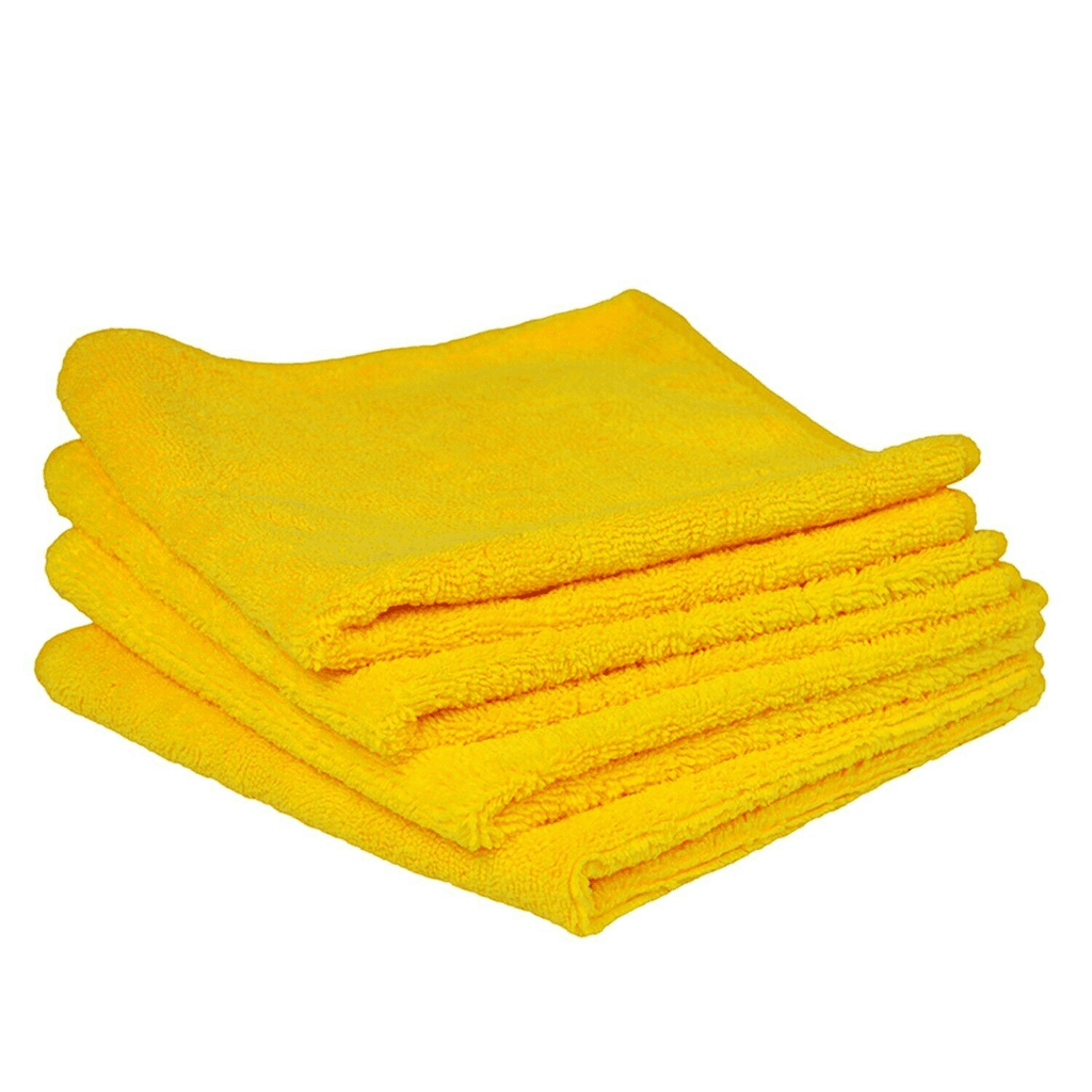 Signature Ultra Plush Microfibre Towels Yellow Valet it